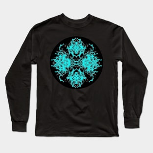 abstract color blast Long Sleeve T-Shirt